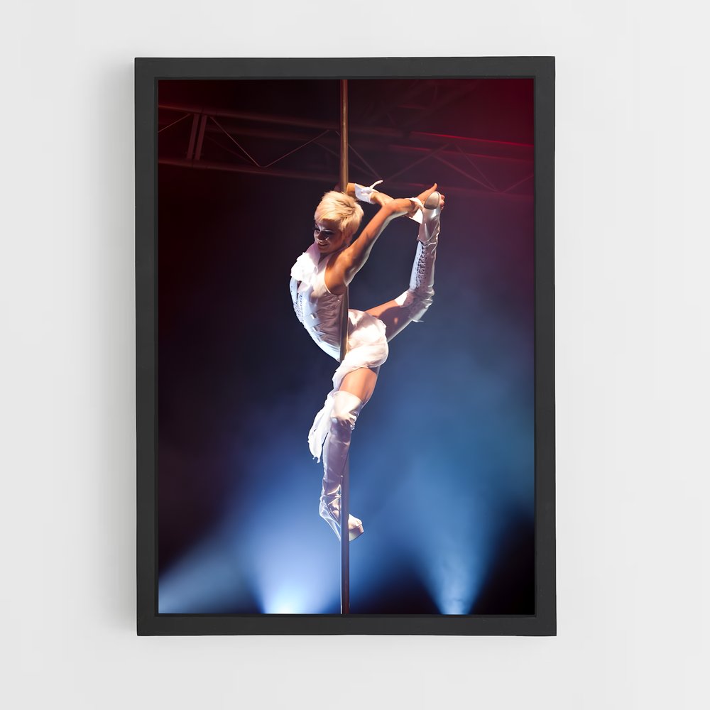 Poster Pole Dance Éthéré – affiche Danse (vue 2)